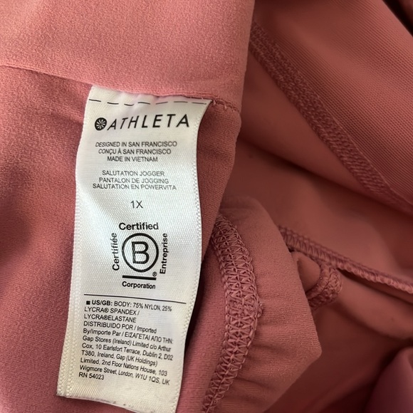 Athleta Salutation Joggers - pink - Picture 7 of 7